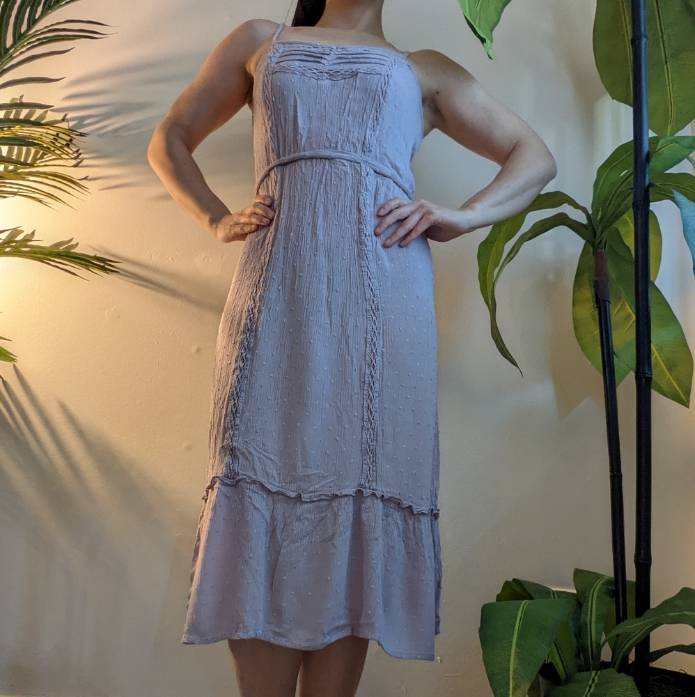Long Purple Dress